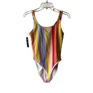 NWT Nike Retro Womens XS Stripe Bodysuit Tank